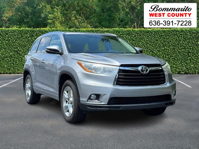 2016 Toyota Highlander AWD 4dr V6 Limited (Natl) at West County Pre-Owned Center in Ellisville MO