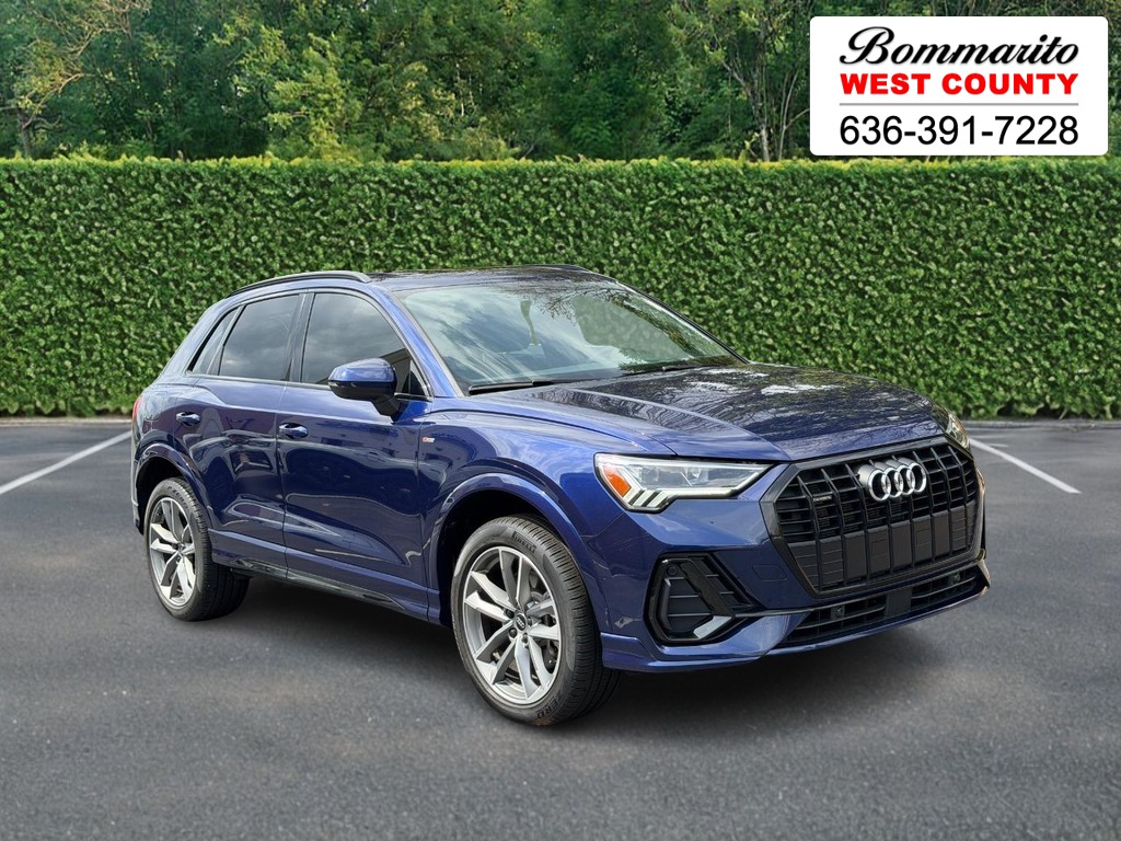 Navarra Blue Metallic 2023 Audi Q3 quattro Premium Plus S Line 45 TFSI SUV / Crossover All-Wheel Drive Automatic