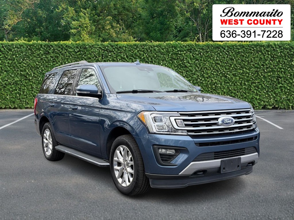 Blue Metallic 2020 Ford Expedition XLT 4WD SUV / Crossover Four-Wheel Drive Automatic