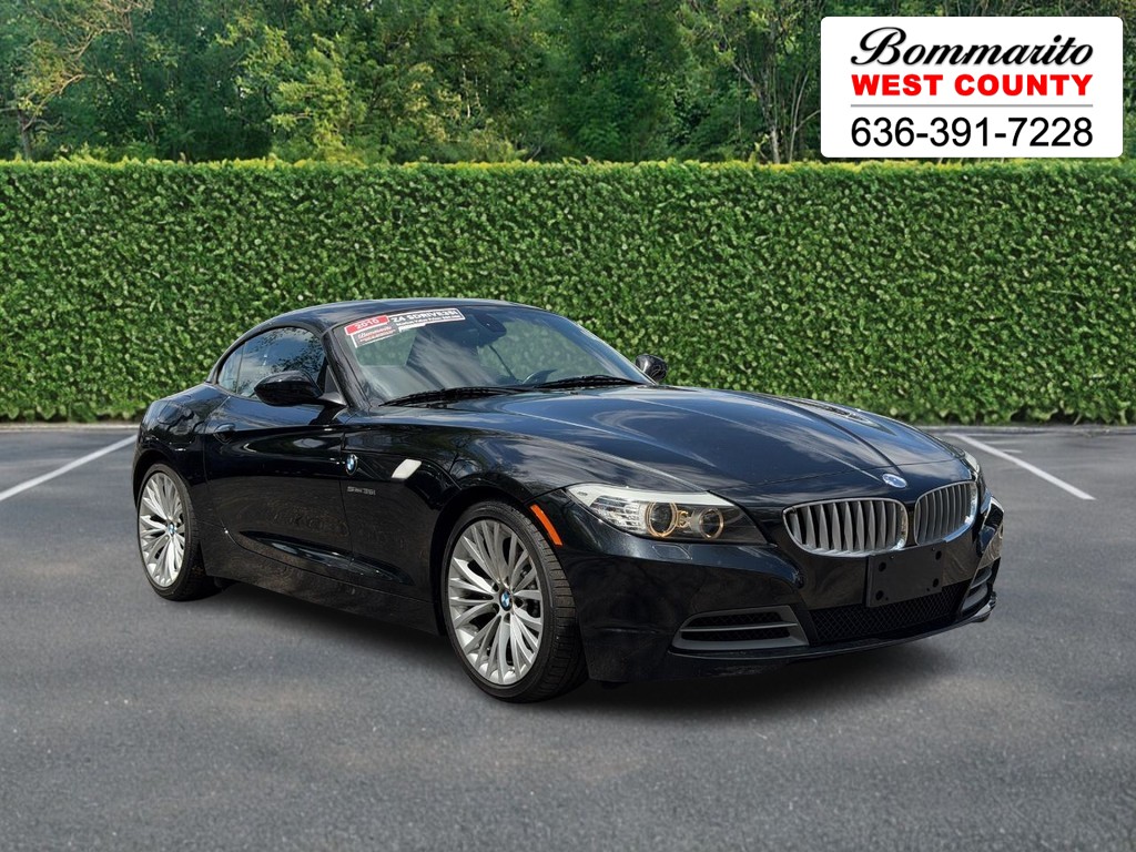 Black Sapphire Metallic 2010 BMW Z4 sDrive35i Roadster RWD Convertible Rear-Wheel Drive Manual