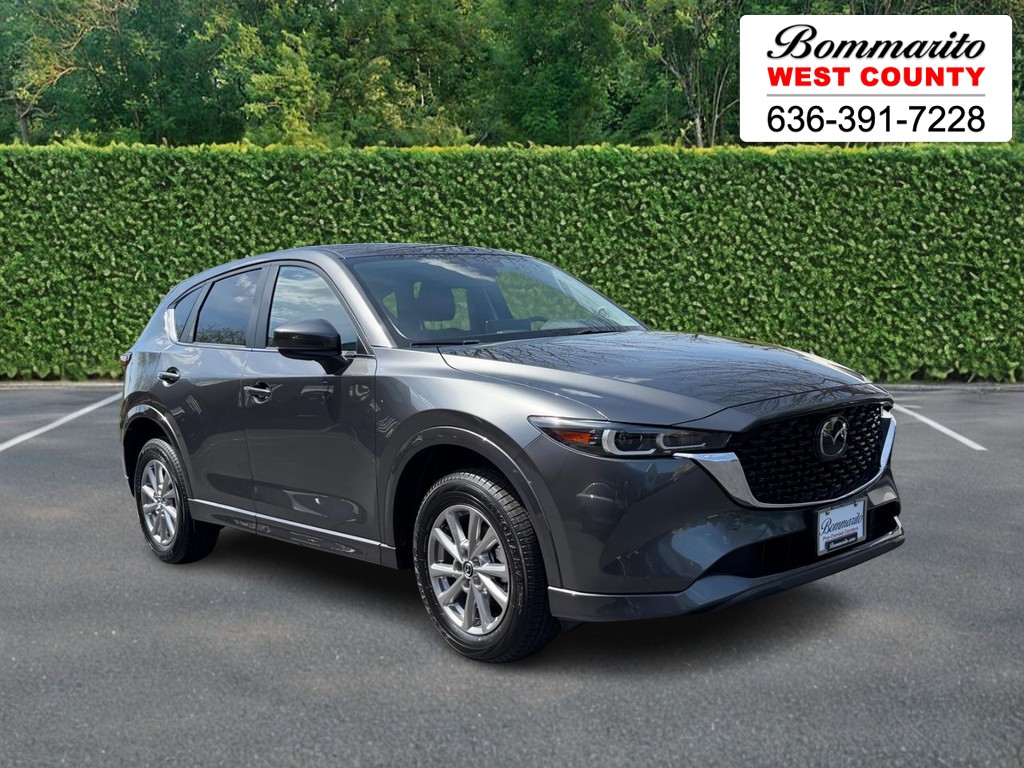 Machine Gray Metallic 2025 Mazda CX-5 2.5 S Preferred AWD SUV / Crossover All-Wheel Drive Automatic