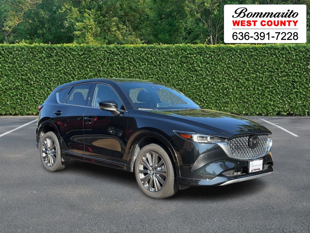 Jet Black Mica 2025 Mazda CX-5 2.5 Turbo Signature AWD SUV / Crossover All-Wheel Drive Automatic