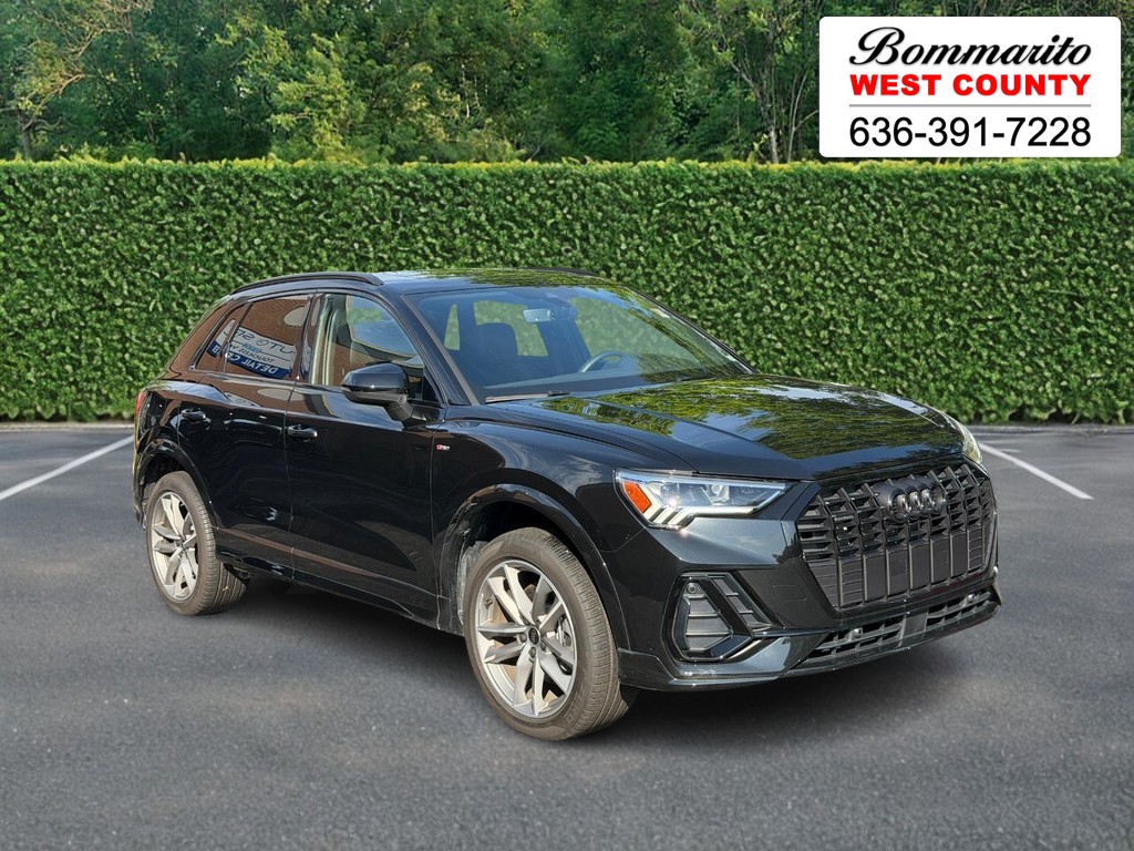 Mythos Black Metallic 2025 Audi Q3 SUV / Crossover All-Wheel Drive Automatic
