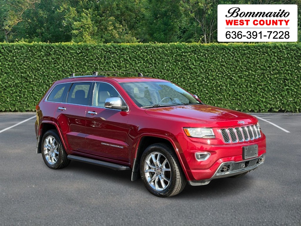 Deep Cherry Red Crystal Pearlcoat 2014 Jeep Grand Cherokee SUV / Crossover Four-Wheel Drive Automatic