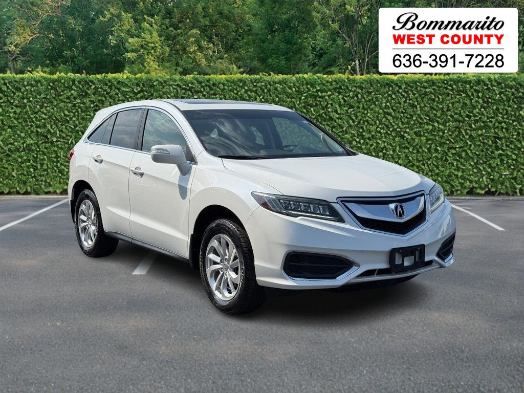 White Diamond Pearl 2017 Acura RDX SUV / Crossover Front-Wheel Drive Automatic