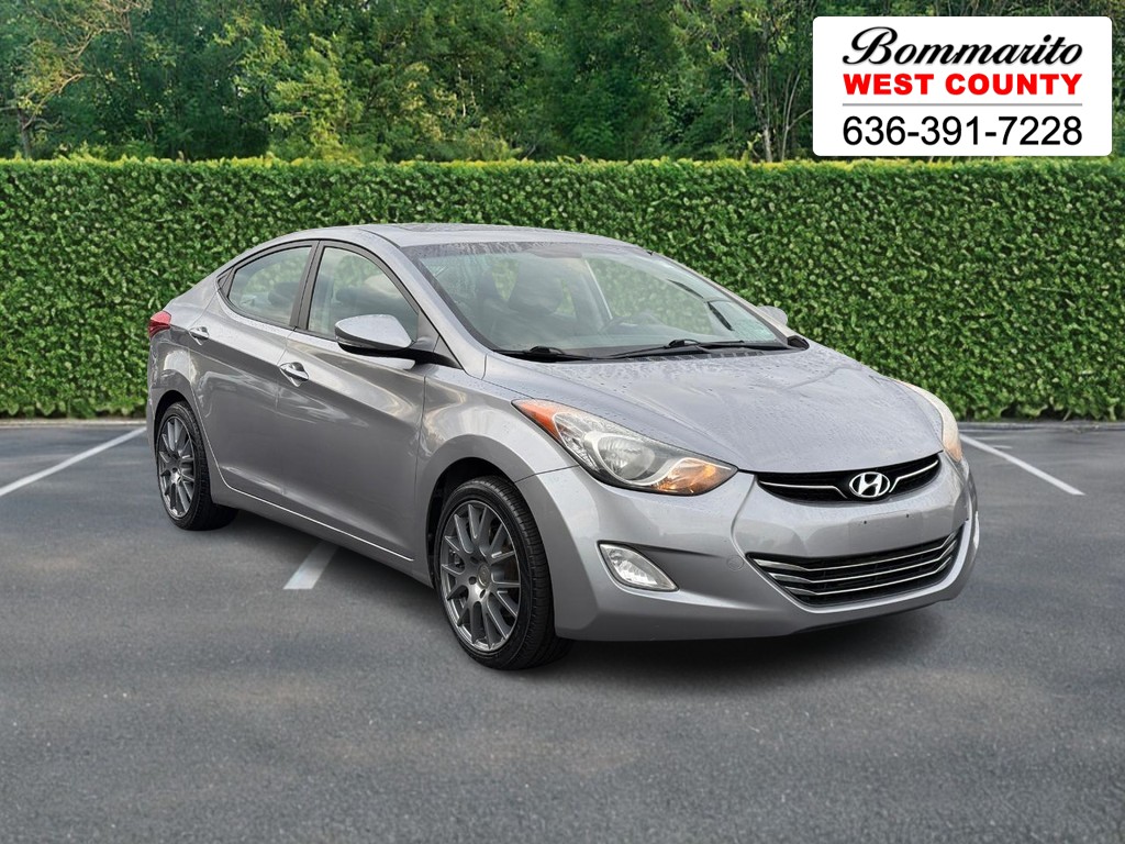 Titanium Gray Metallic 2012 Hyundai Elantra Sedan Front-Wheel Drive Automatic