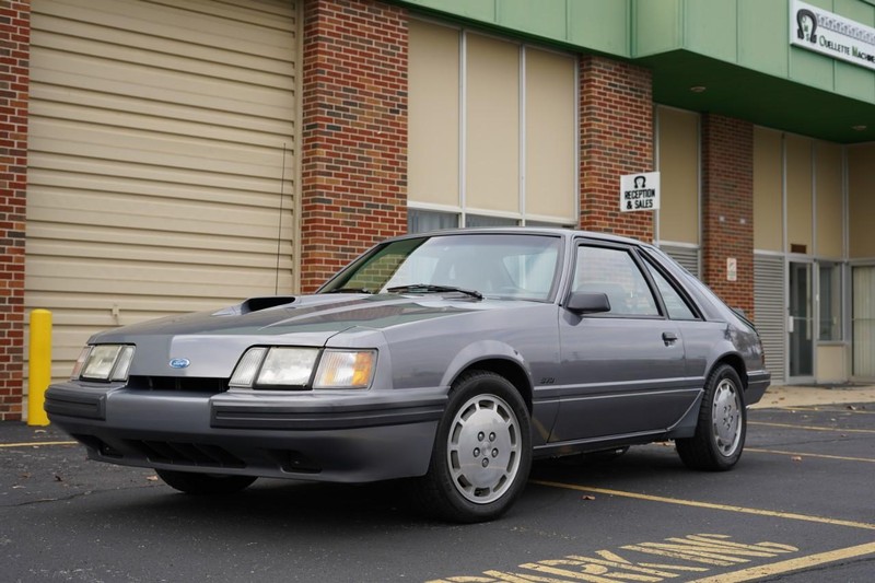 The 1985 Ford Mustang SVO Turbo photos