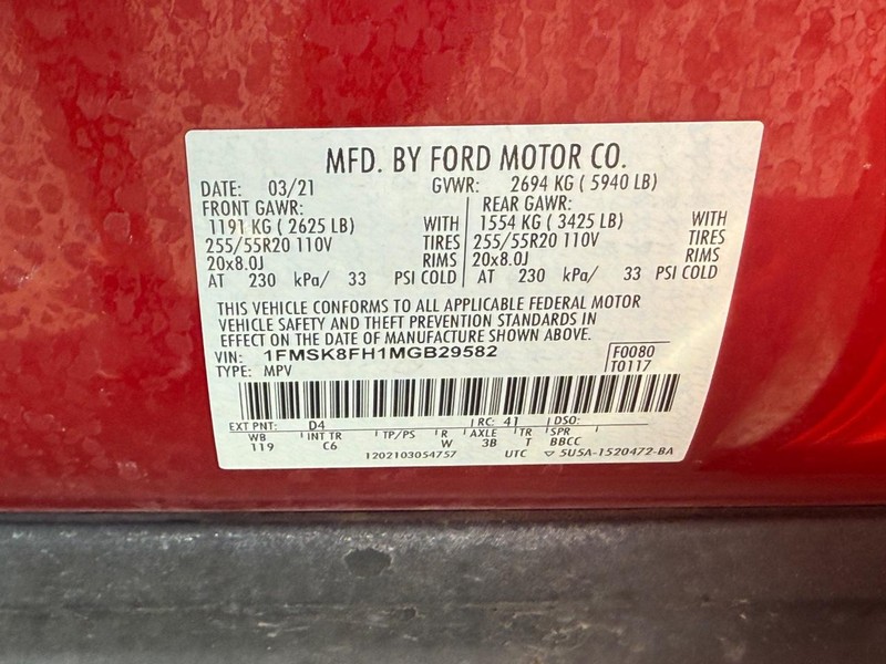 Ford Explorer Vehicle Image 23