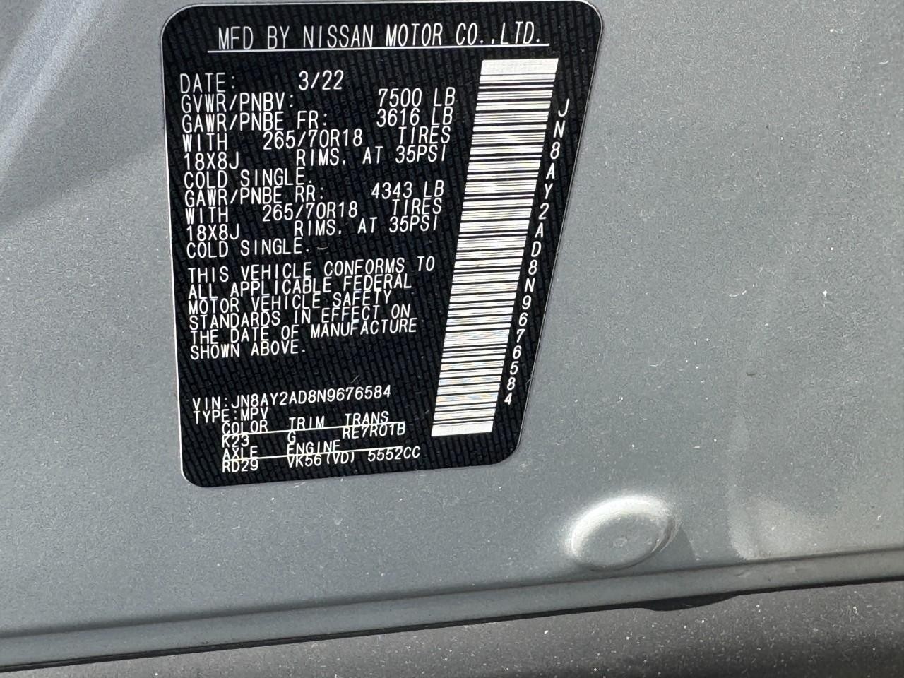 Nissan Armada Vehicle Full-screen Gallery Image 31