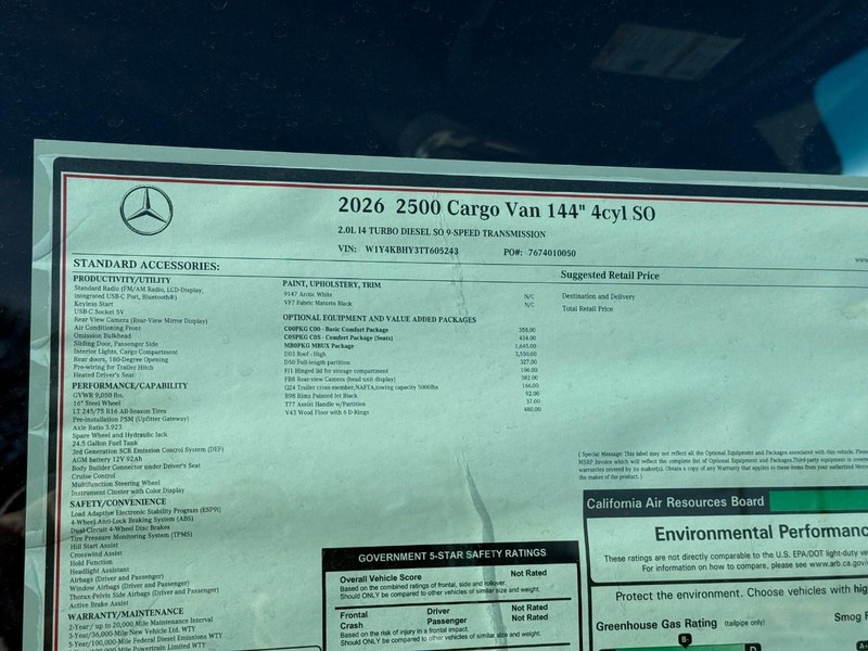 Mercedes-Benz Sprinter Van Vehicle Full-screen Gallery Image 6