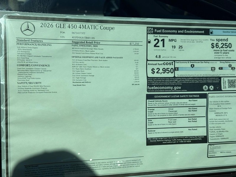 Mercedes-Benz GLE Vehicle Full-screen Gallery Image 6