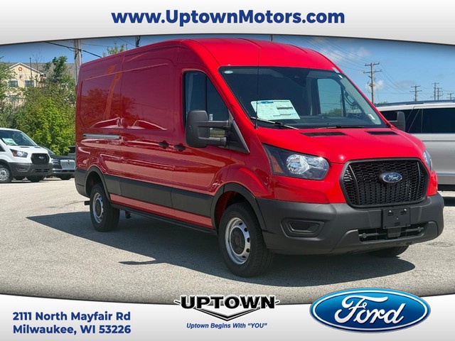 2025 Ford Transit Cargo Van T-250 148" Med Rf 9070 GVWR RWD at Uptown Ford Lincoln in Milwaukee WI