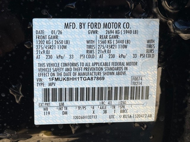2026 Ford Explorer Platinum - Photo 29