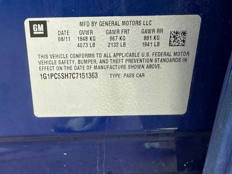 Chevrolet Cruze Vehicle Full-screen Gallery Image 24