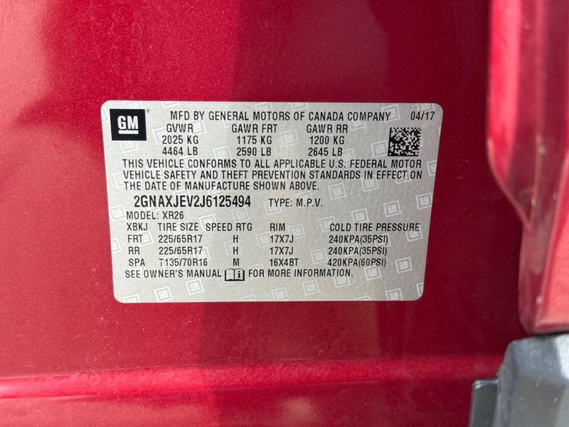 Chevrolet Equinox Vehicle Full-screen Gallery Image 26