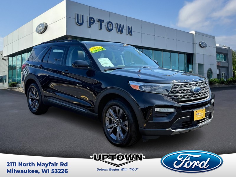 Agate Black Metallic 2023 Ford Explorer SUV / Crossover All-Wheel Drive Automatic