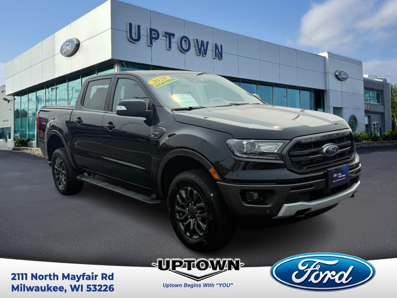 Shadow Black 2020 Ford Ranger Pickup Truck Four-Wheel Drive Automatic