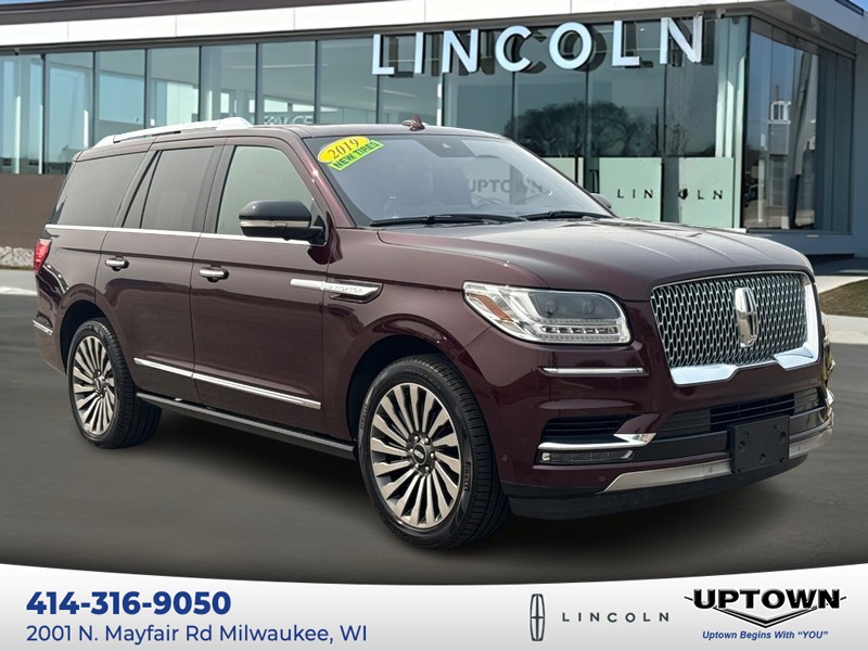 Red (Burgundy Velvet Metallic Tinted Clearcoat) 2019 Lincoln Navigator SUV / Crossover Four-Wheel Drive Automatic