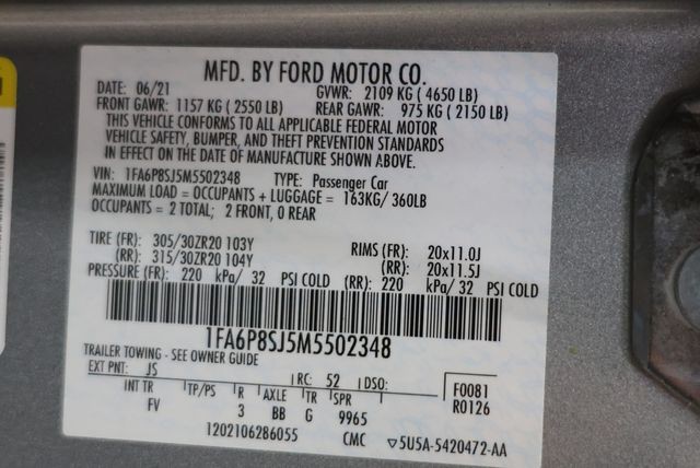 Ford Mustang Vehicle Image 111