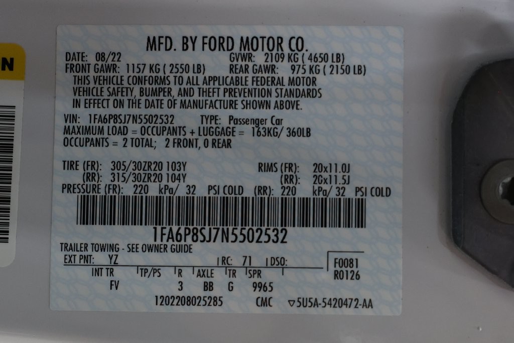 Ford Mustang Vehicle Full-screen Gallery Image 113