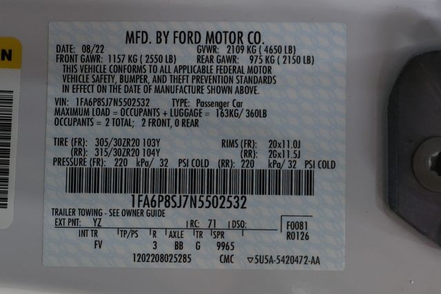 Ford Mustang Vehicle Image 113