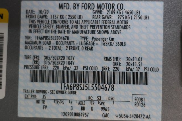 Ford Mustang Vehicle Image 115