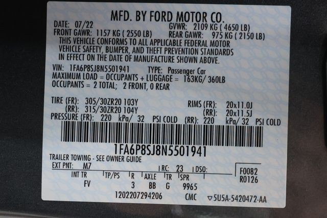 Ford Mustang Vehicle Full-screen Gallery Image 116