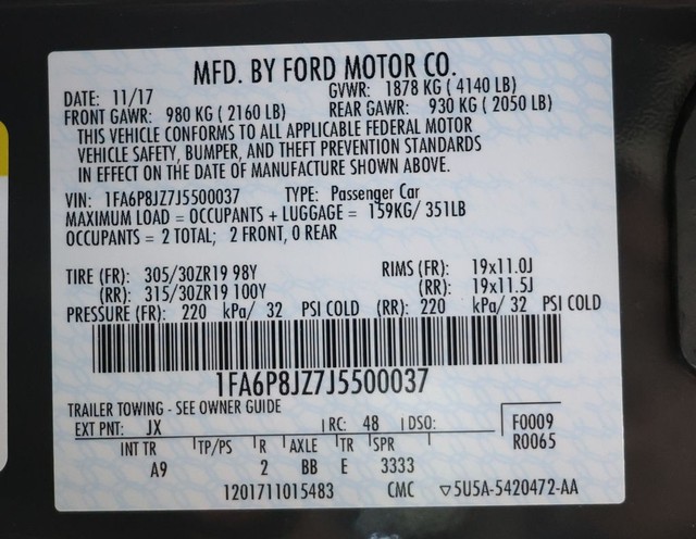 Ford Mustang Vehicle Full-screen Gallery Image 103