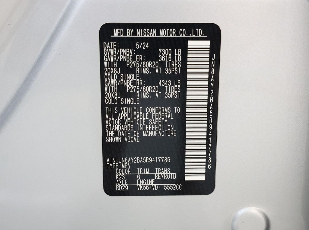 Nissan Armada Vehicle Full-screen Gallery Image 101