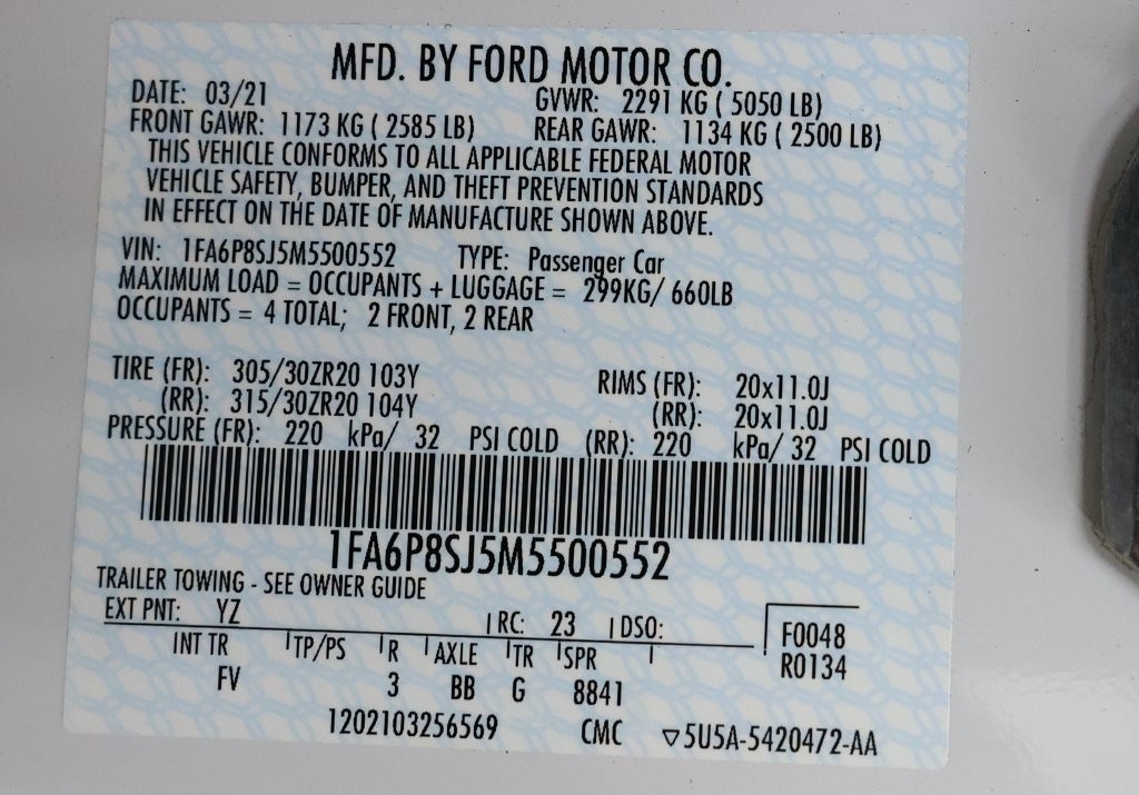 Ford Mustang Vehicle Full-screen Gallery Image 116