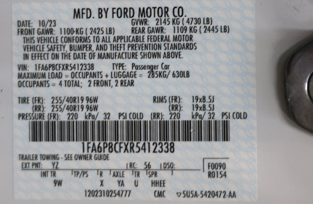 Ford Mustang Vehicle Full-screen Gallery Image 94