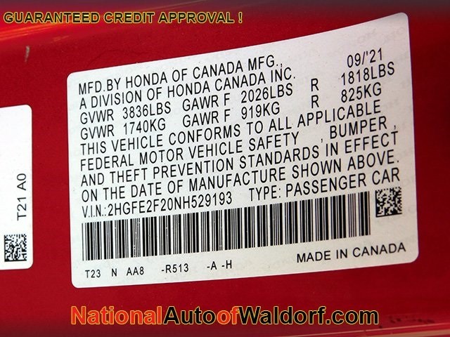 Honda Civic Sedan Vehicle Image 23