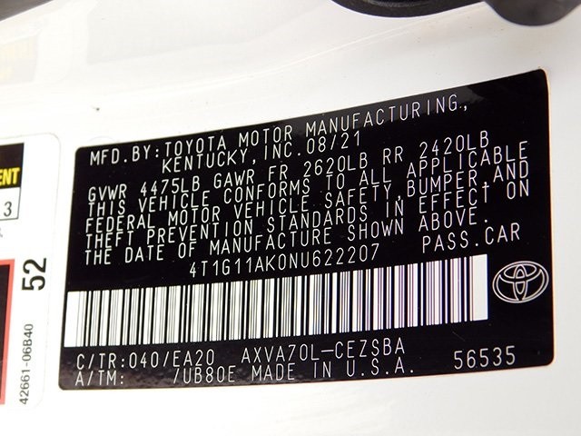 Toyota Camry Vehicle Image 21