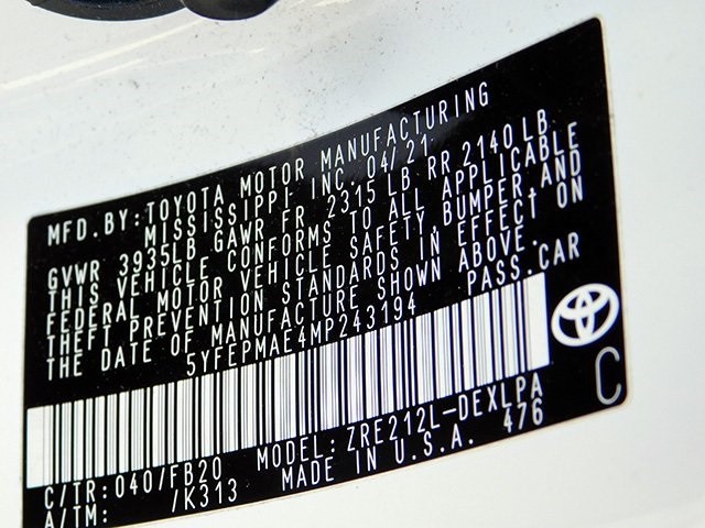 Toyota Corolla Vehicle Image 18
