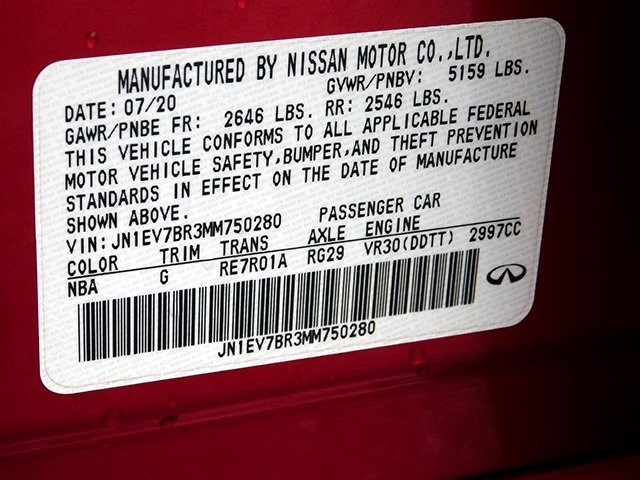 INFINITI Q50 Vehicle Image 27