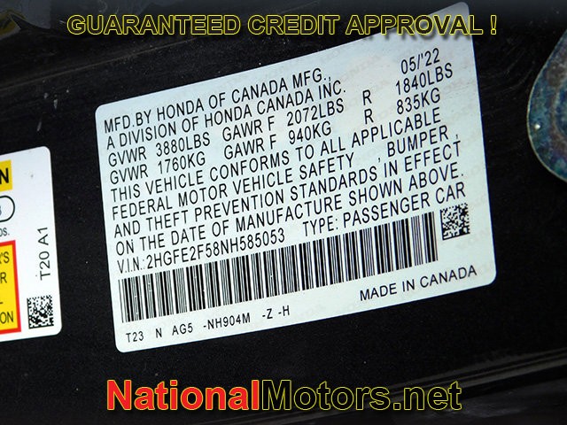 Honda Civic Sedan Vehicle Full-screen Gallery Image 17