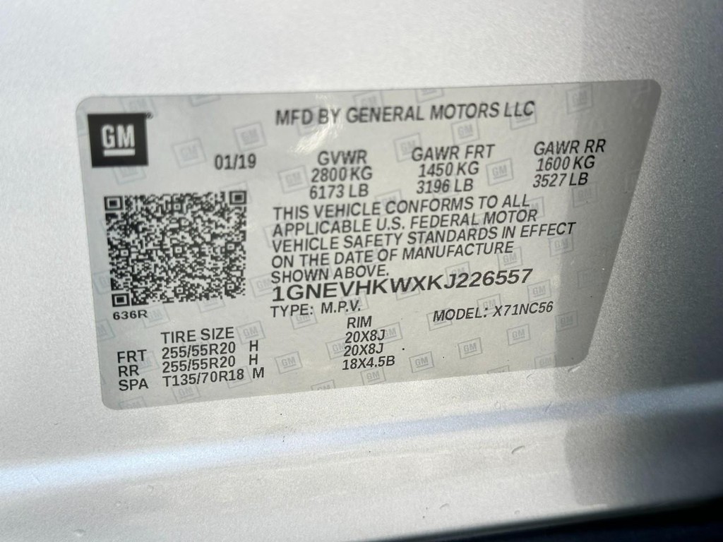 Chevrolet Traverse Vehicle Full-screen Gallery Image 26