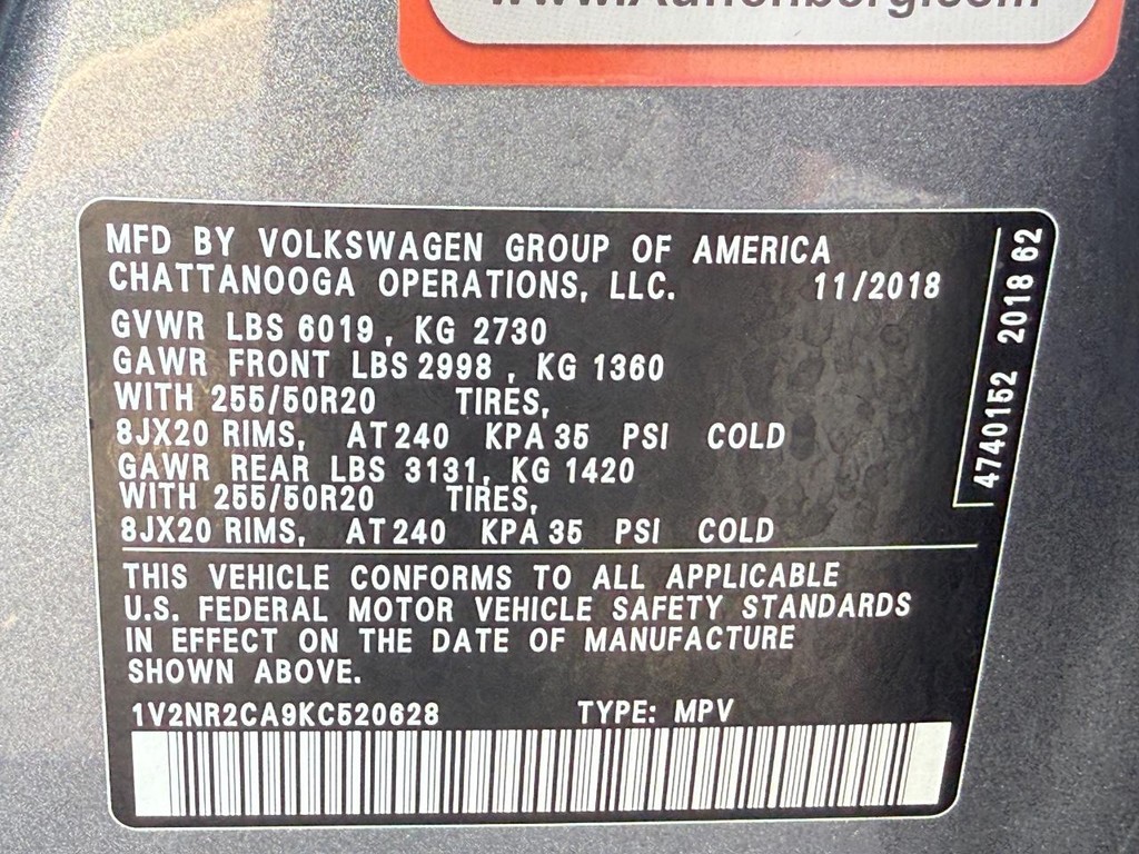 Volkswagen Atlas Vehicle Full-screen Gallery Image 27