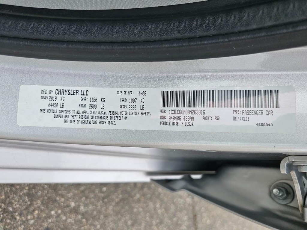 Chrysler Sebring Vehicle Full-screen Gallery Image 36