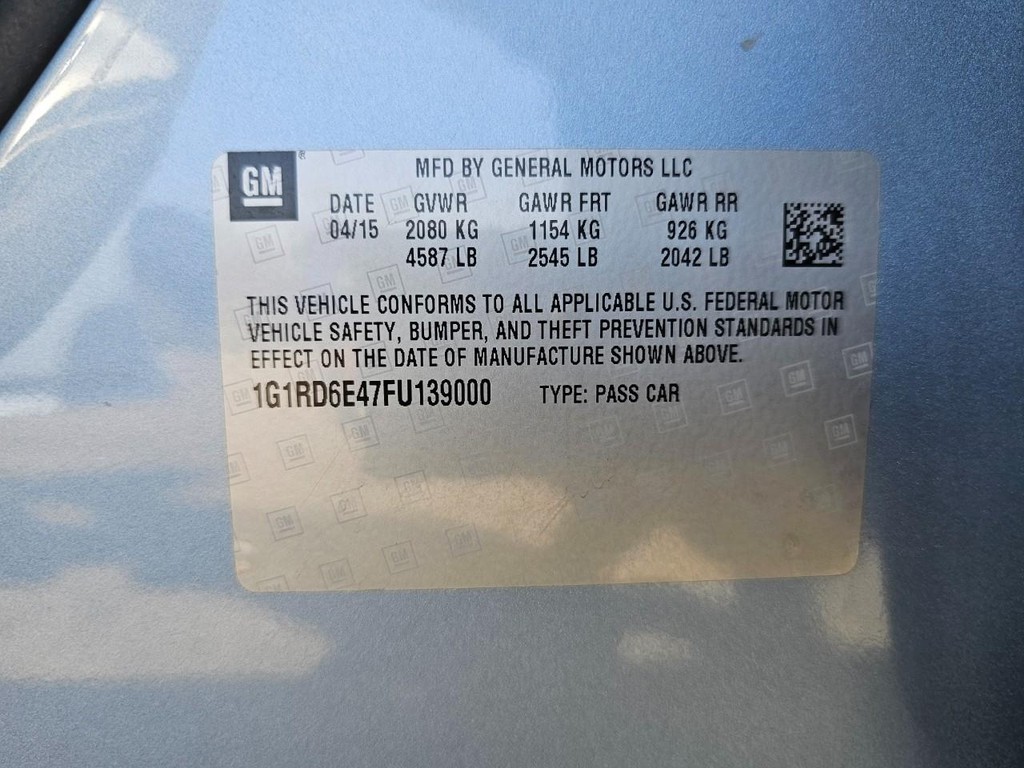 Chevrolet Volt Vehicle Full-screen Gallery Image 35