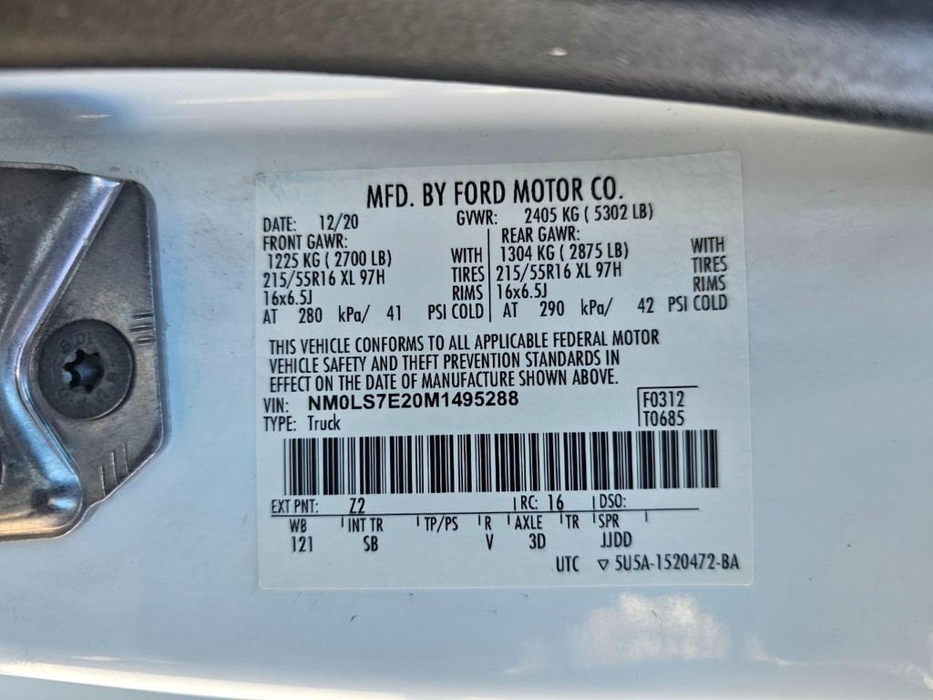 Ford Transit Connect Van Vehicle Full-screen Gallery Image 40