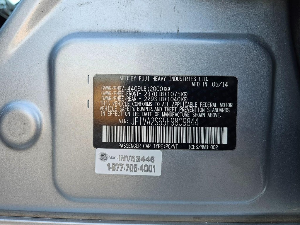 Subaru WRX STI Vehicle Full-screen Gallery Image 42