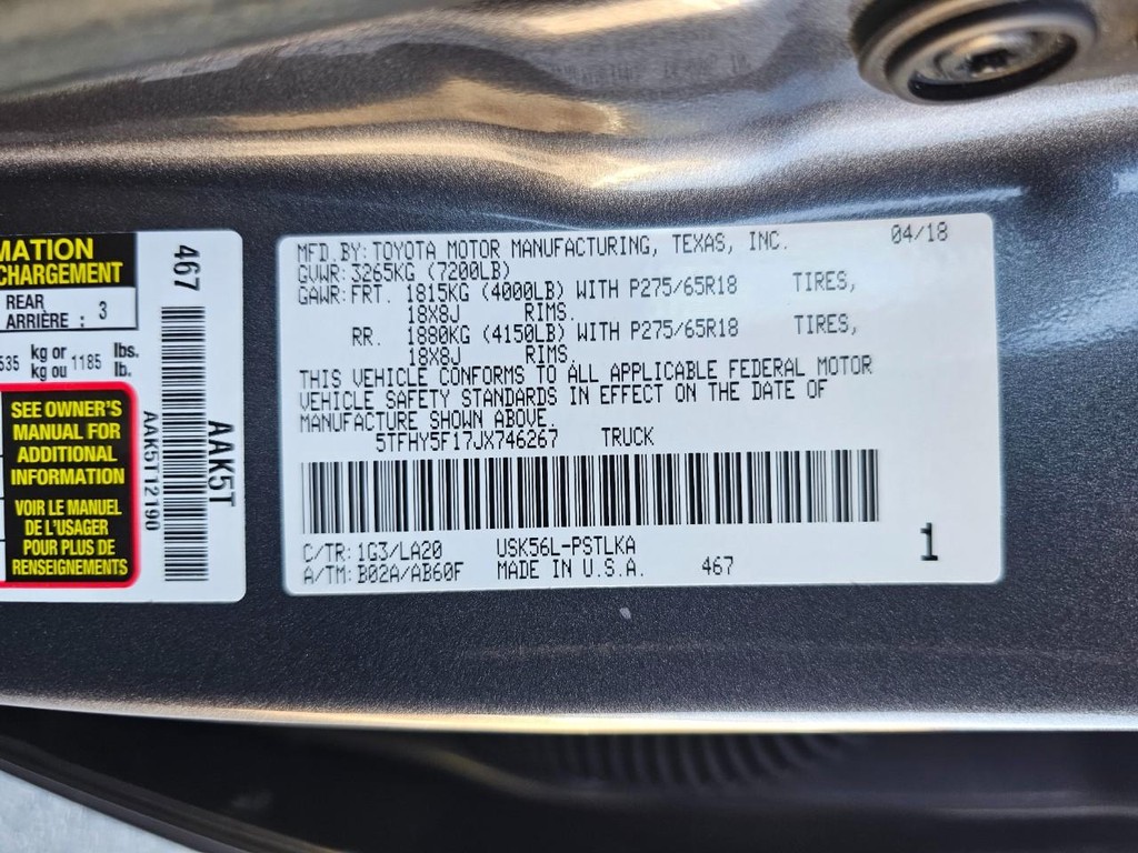 Toyota Tundra 4WD Vehicle Full-screen Gallery Image 46