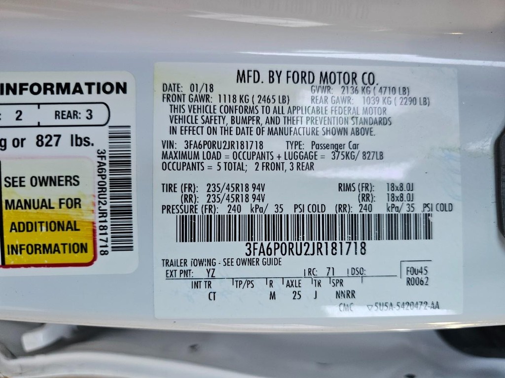 Ford Fusion Hybrid Vehicle Full-screen Gallery Image 38