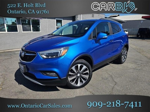 Coastal Blue Metallic 2018 Buick Encore Essence AWD SUV / Crossover All-Wheel Drive Automatic