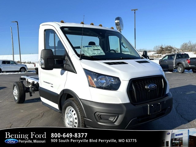 2024 Ford Transit Cutaway T-350 AWD SRW WB 9500 GVWR at Bening Ford in Perryville MO