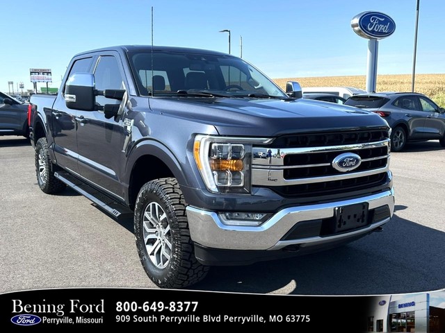 2021 Ford F-150 4WD Lariat SuperCrew at Bening Ford in Perryville MO