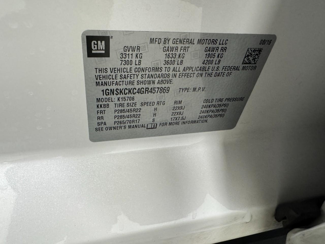 Chevrolet Tahoe Vehicle Full-screen Gallery Image 39