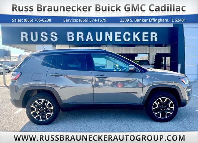 2021 Jeep Compass 4WD Trailhawk at Russ Braunecker Cadillac Buick GMC in Effingham IL