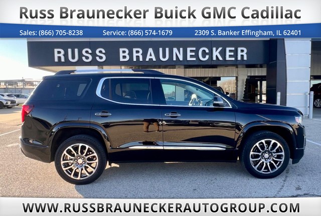 Used 2020 GMC Acadia Denali with VIN 1GKKNPLS0LZ170539 for sale in Effingham, IL